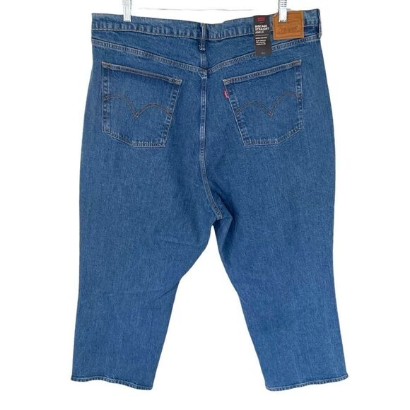 Levi’s Ribcage Straight Ankle Premium Jeans Plus 24W - Picture 3 of 14